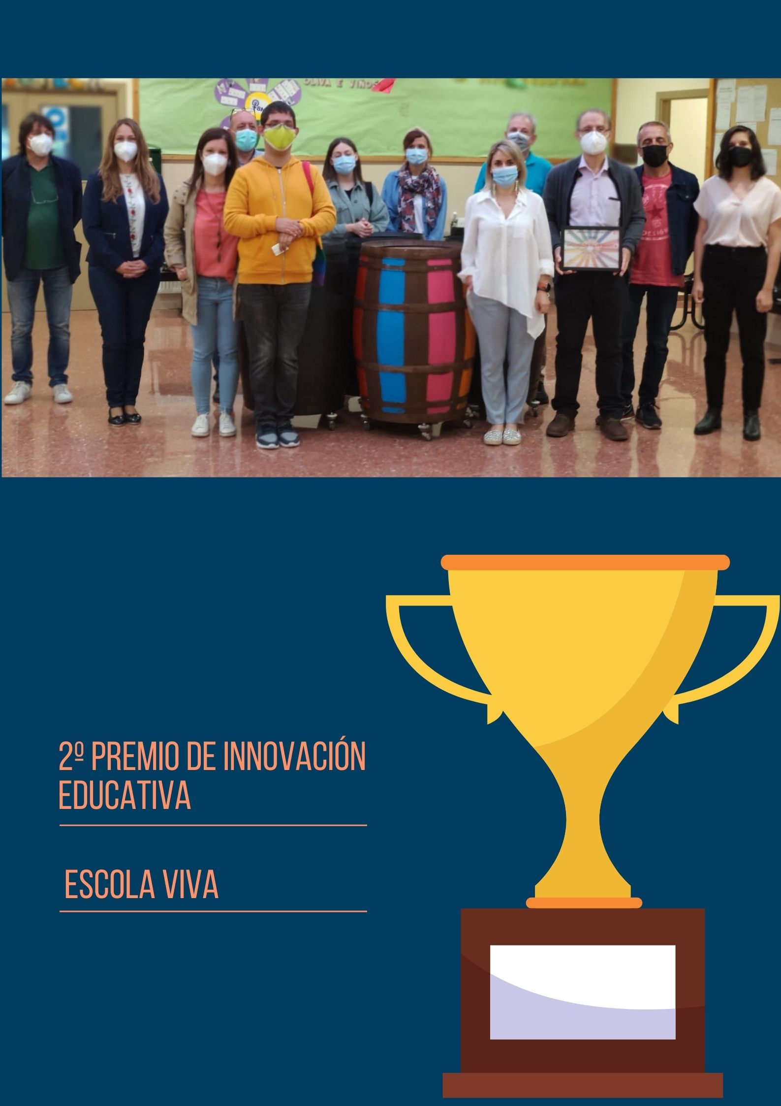 2º premio de Innovación educativa ao IES O Ribeiro