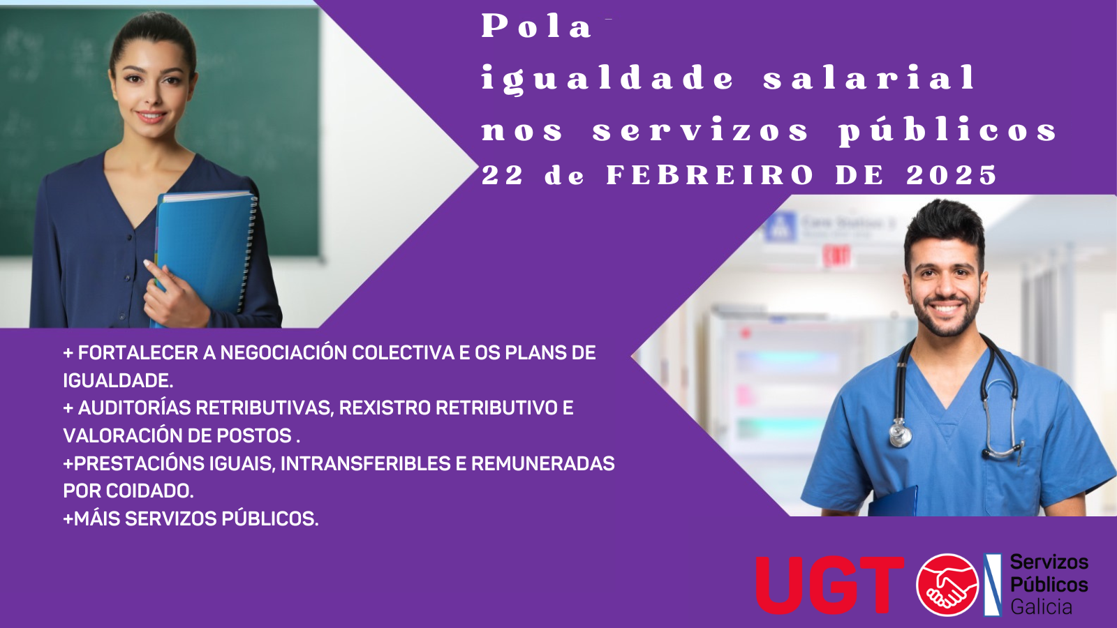 IGUALDADE SALARIAL NOS SERVIZOS PUBLICOS